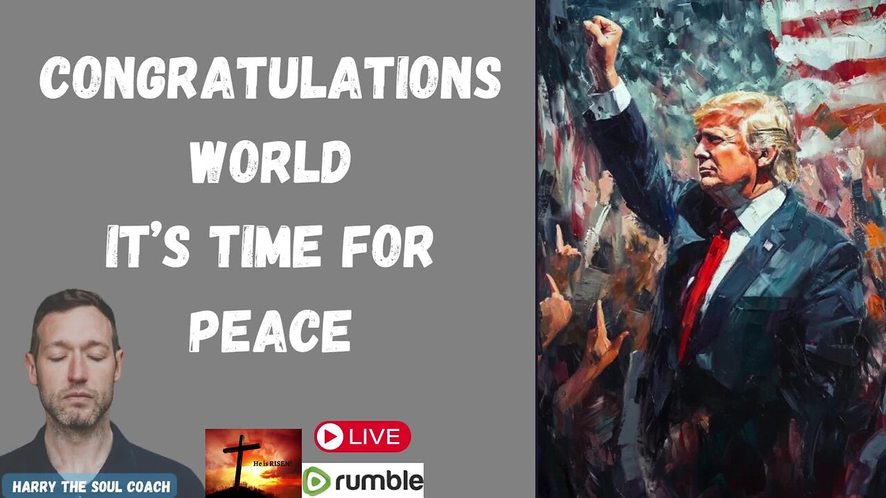 Congratulations World It’s Time For Peace