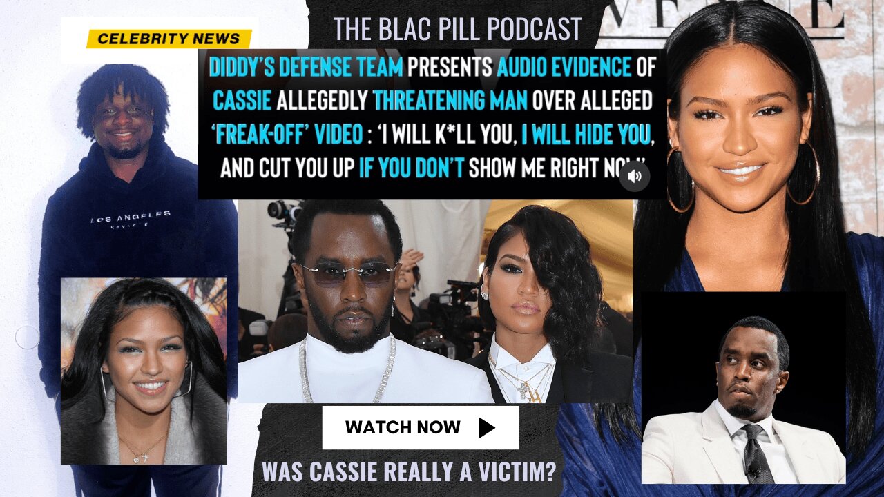 Diddy's Defense Team Presents Audio Evidence of Cassie Allegedly Threatening man over FREAKOFF VIDEO