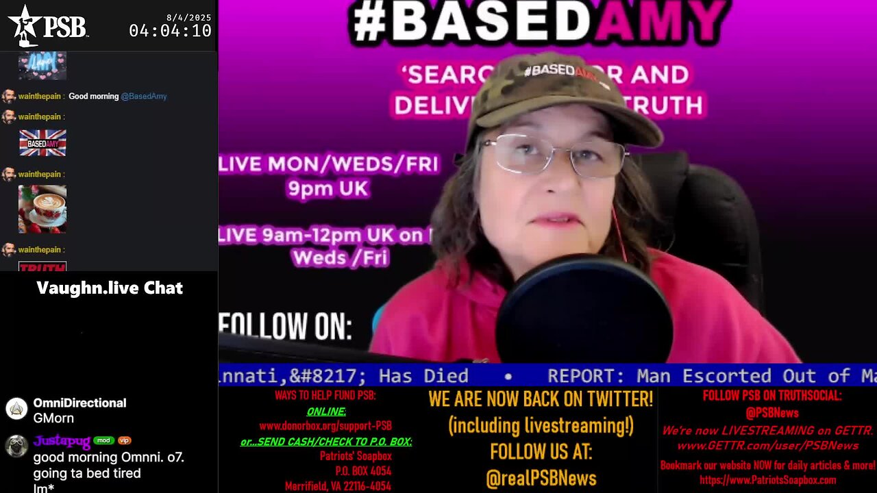 2025-08-04 04:00 EDT - Show Time Open: