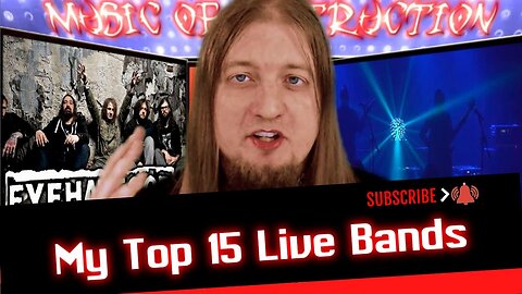▶️My Top 15 Live Bands◀️