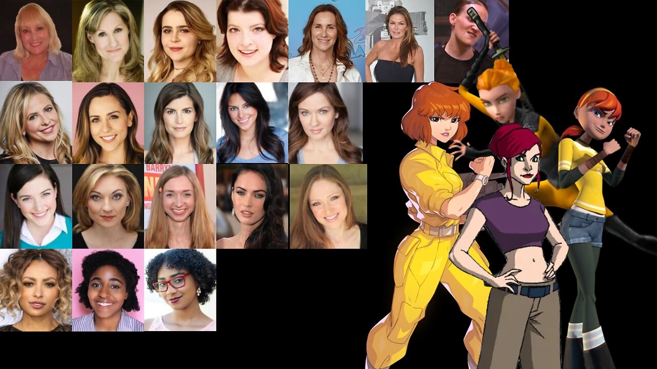 Animated Voice Comparison- April O'Neil (TMNT)