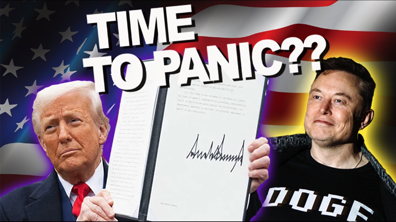 Is it time to panic yet? Trumps new Tariffs and DOGE.