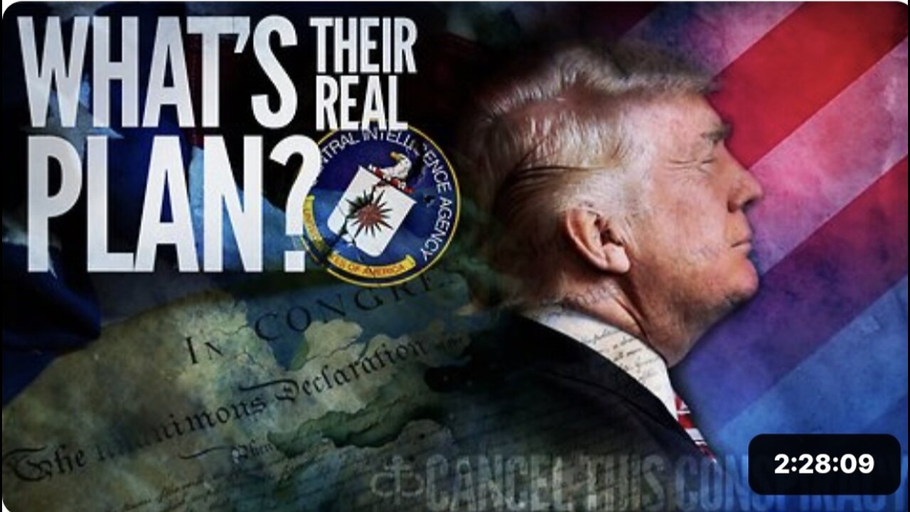 TRUMP Vs THE CIA: What are they planning?