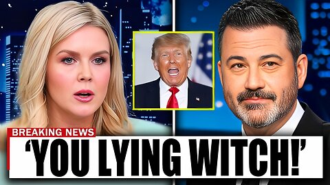 Trump GOES NUTS After Jimmy Kimmel Exposed Karoline Leavitt's SHOCKING Secrets On LIVE TV!