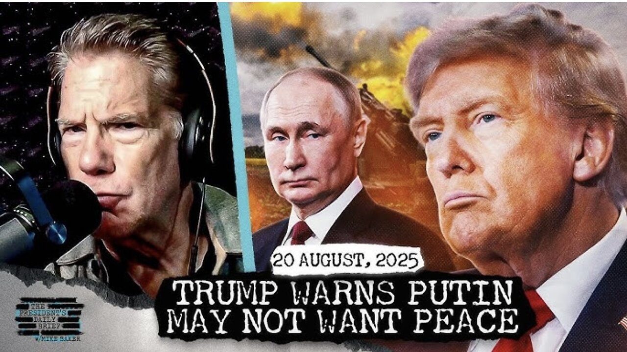 Trump Warns Putin May Not Want Peace & Tariffs Push China And India To Repair Broken Ties