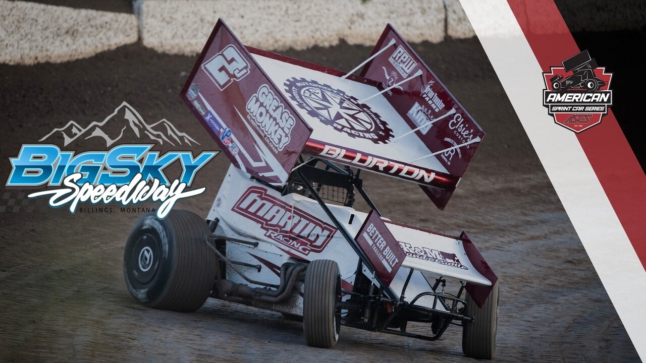 American Sprint Car Series At Big Sky Speedway (8/22/2025)