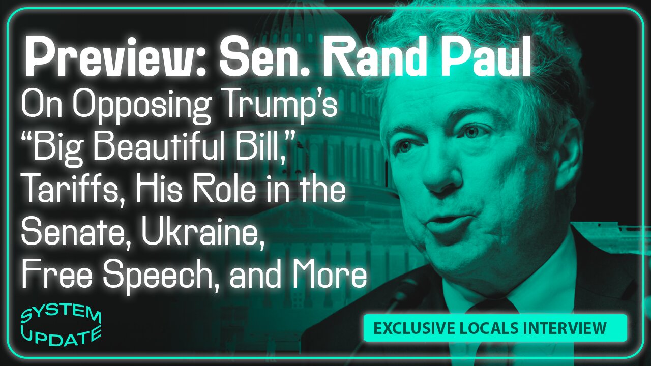 PREVIEW: Sen. Rand Paul Interview Exclusively on Locals