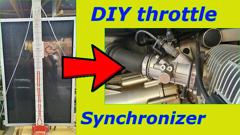 Its time to synchronize your BMW R1150GS throttle bodies by yourself!
