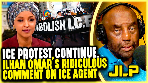 Ilhan Omar Just Blamed The ICE Agent... And It's Explosive | JLP Reacts