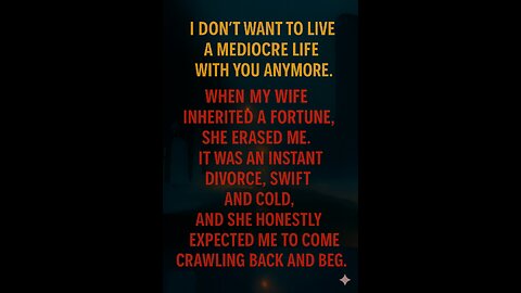 She Got a MILLION-DOLLAR Inheritance… Why Did Our Marriage FALL APART the Same Day?