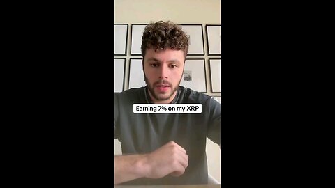 Currently earning 7% on my XRP