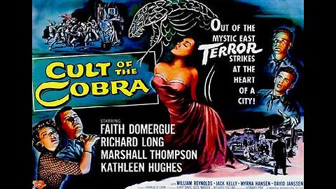 CULT OF THE COBRA 1955 Snake Woman Kills Soldiers who Interrupted Hindu Ceremony FULL MOVIE HD & W/S