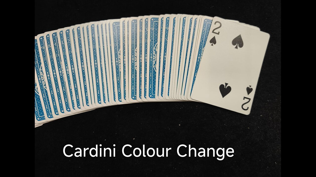 Uncle Learns Cardini Colour Change