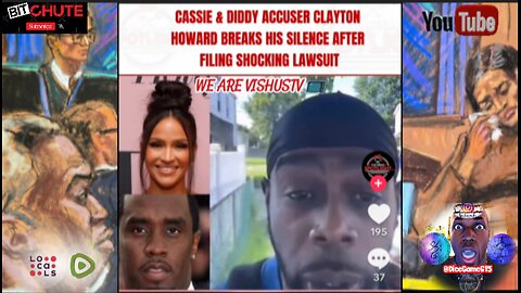 Cassie & Diddy Accuser Clayton Howard Breaks His Silence After Filing Shocking Lawsuit. #VishusTv 📺