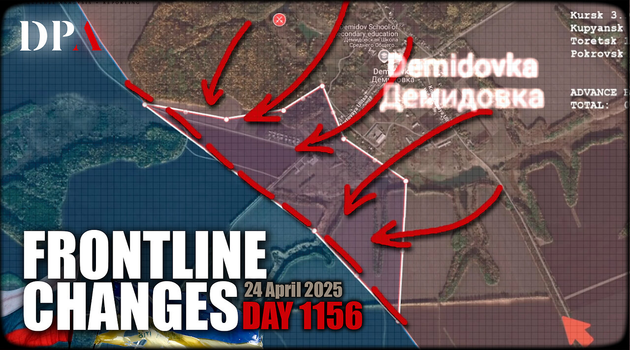 [ Frontline Changes ] RUSSIA RETREAT FORWARD AT KURSK FRONT!!! Accidentally capturing Kalynove...