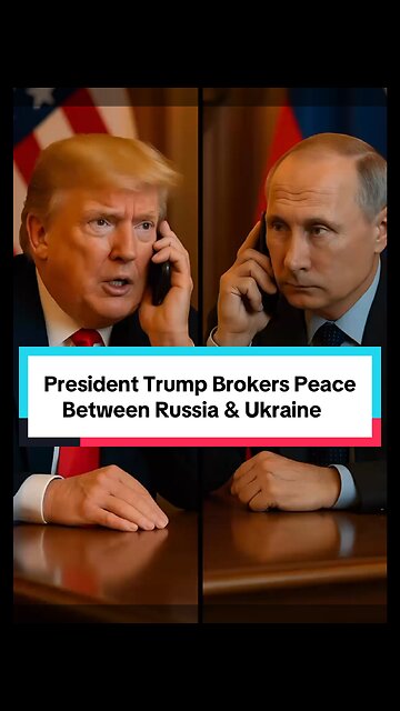 President Trump Brokers Peace Between Russia & Ukraine