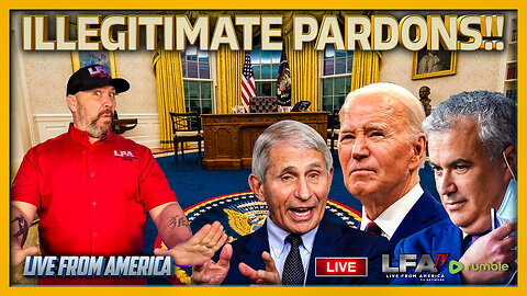ILLEGITIMATE PARDONS!! | LIVE FROM AMERICA 7.14.25 11AM