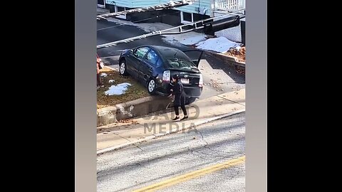 Neighbor struggles reversing out of driveway, dashcam footage shows. #DrivewayIncident #japd