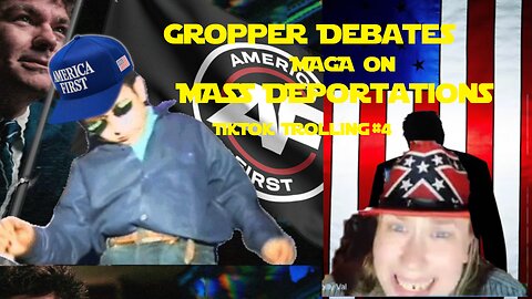 Groyper debates MAGA on MASS DEPORTATIONS! | TikTok Trolling #4
