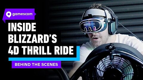 Inside Blizzard's Exhilarating 4D Ride - Escape From Dalaran _ gamescom 202