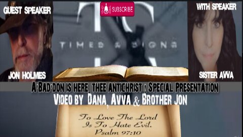 A'Bad'don is here, thee antichrist ! Special Presentation ( Video by Dana, Avva & Brother Jon)