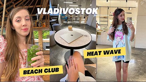 life in Far East Russia mid summer edition 🇷🇺 Cafes, shopping and friends! Russia vlog