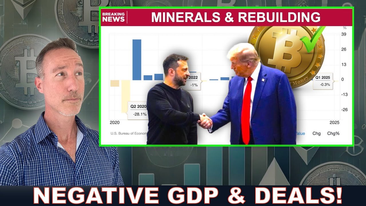 Bitcoin & Markets Shrug Off Recession Signal — Ukraine Deal, Minerals & Money Flow In
