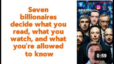 Seven billionaires decide what you read, what you watch, and what you’re allowed to know