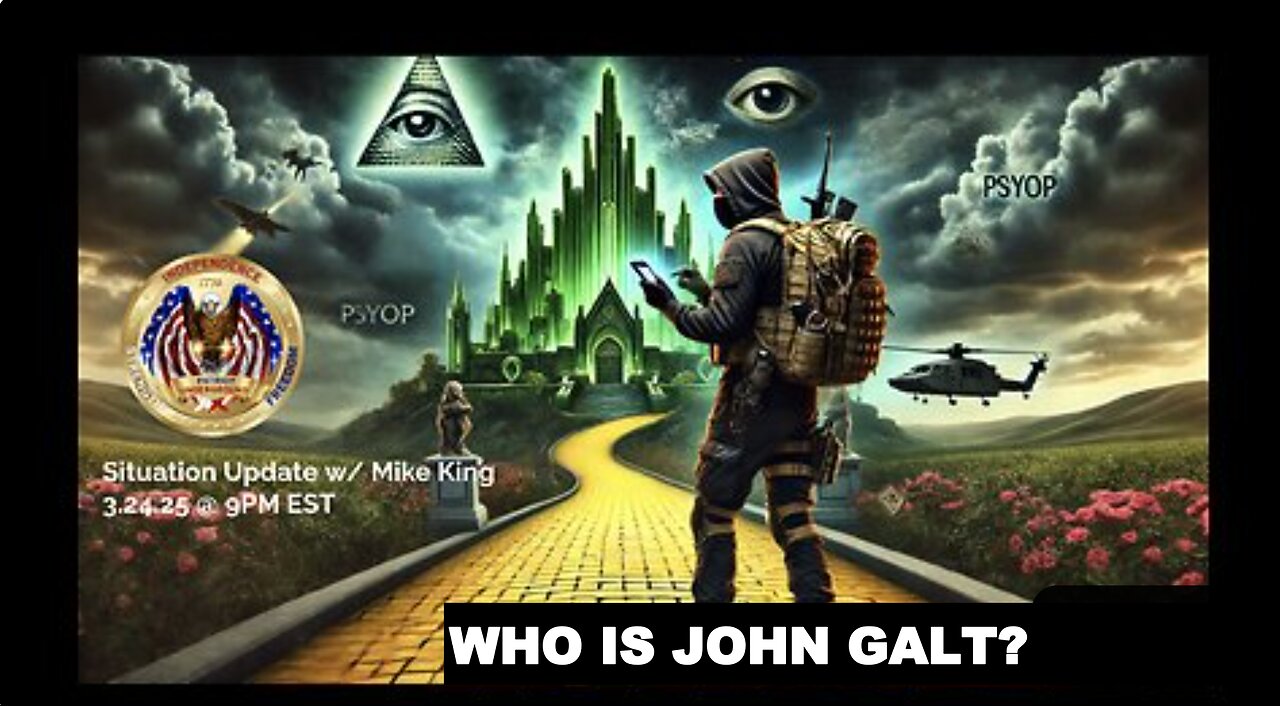 PATRIOT UNDERGROUND W/ WEEKLY COMMS Q DROP DECODE W/ MIKE KING. SGANON, WHO IS JOHN GALT?