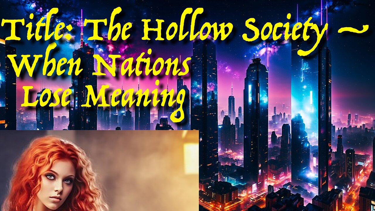 Title: The Hollow Society — When Nations Lose Meaning