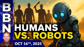 BBN, Oct 16, 2025 – Human vigilante kill teams will hunt down robots...