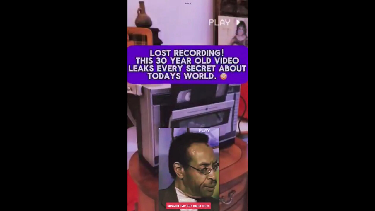 LOST RECORDING! THIS 30 YEAR OLD VIDEO LEAKS EVERY SECRET ABOUT TODAYS WORLD.