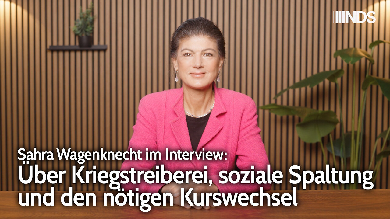 Sahra Wagenknecht im Interview: Über Kriegstreiberei, soziale Spaltung und den nötigen Kurswechsel