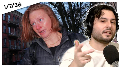 If she's crying she's lying; ICE shoots protesting woman? | American Anchor Baby 1/7/26