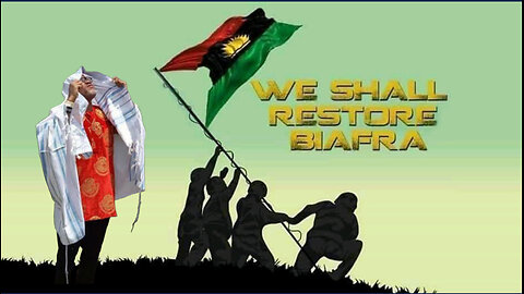 Biafra flag on sky Song (womans') for Children of Light - Biafra