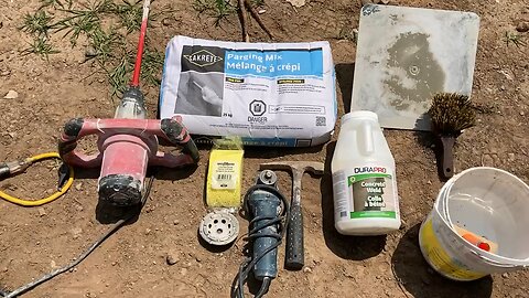 How To Parge Above Ground Foundation