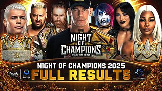 WWE Night of Champions 2025 Full Results