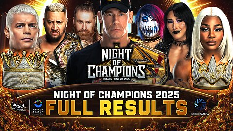 WWE Night of Champions 2025 Full Results