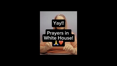 Prayers In White House! ❤️