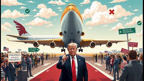 Trump’s $700MM Qatar Plane: Ethical Grey Area??? ✈ 💰