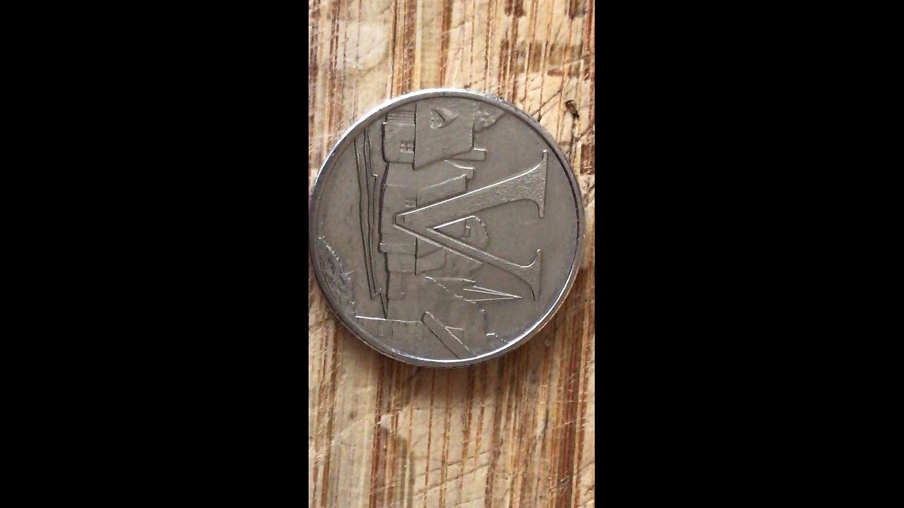 10 pence coin