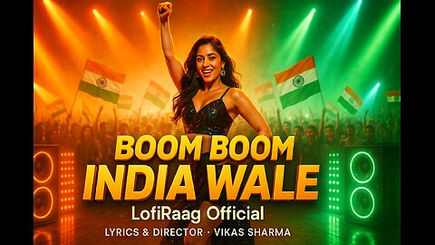 Boom Boom India Wale 🔥 | High Energy Desi Pride Anthem | LofiRaag Official | #1 Dance Song 2025