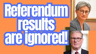 England betrays the peoples referendum result!!?? Anti democracy?