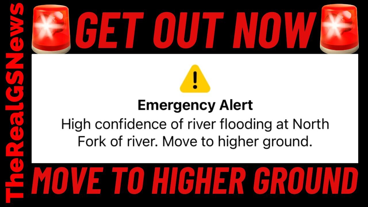 🚨 BREAKING: Officials in Texas warn of "another wall of water coming down" the Guadalupe river