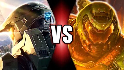 Doom Guy vs Master Chief | Death Battle ReRumble