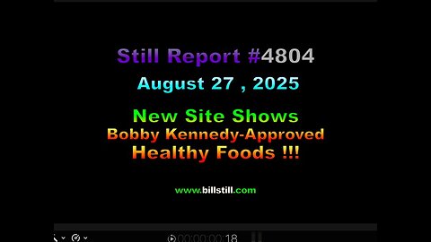 New Site Shows Bobby Kennedy-Approved Healthy Foods !!!, 4804
