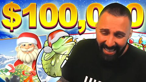 BIG BASS BONANZA CHRISTMAS VS. $100,000 AND @X7Dave