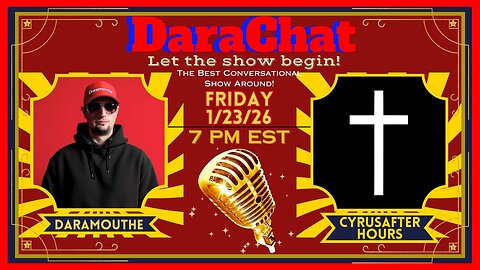 DaraChat: Pay-it-Forward #86 with special guest Cyrus!