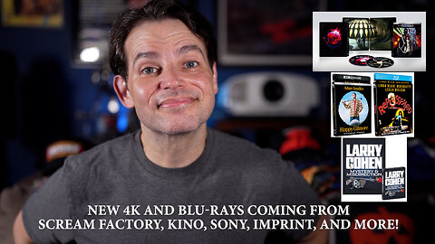 NEWS: 4K and Blu-rays Coming From Scream Factory, Kino, Sony, Imprint. Plus NOTLD 90 4K Coming!