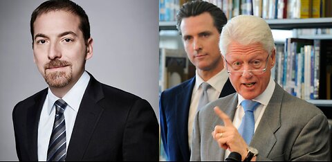 Chuck Todd Thinks Gavin Newsom Trying Bill Clinton Playbook